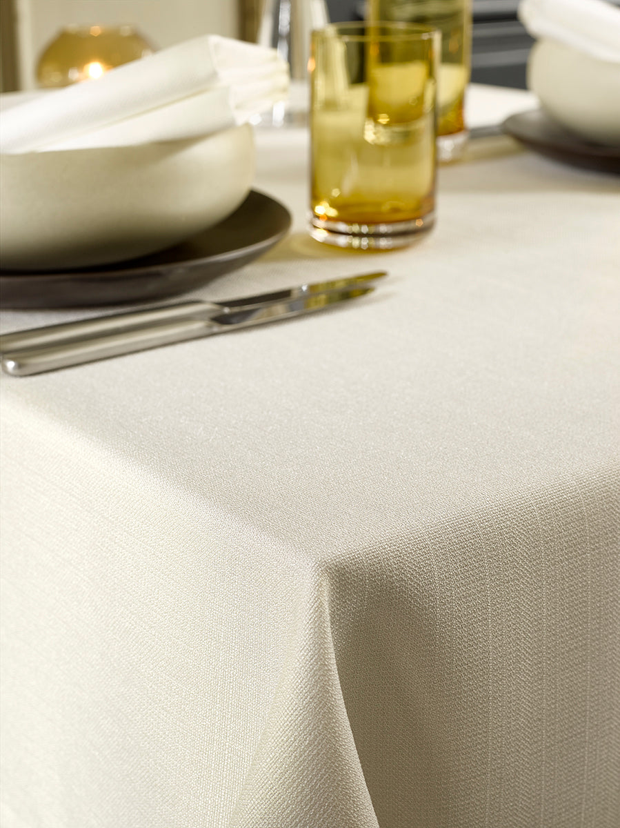 De Witte Lietaer Gibson Tafelkleed Beige 145 x 220 cm
