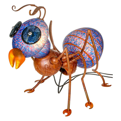Borowski Amy Buitenlamp Blauw/Paars