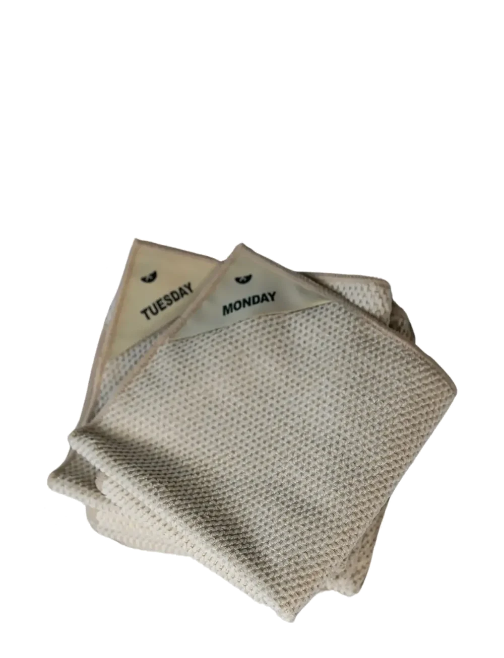 Klud Wafel Vaatdoekjes Almond 7 Stuks