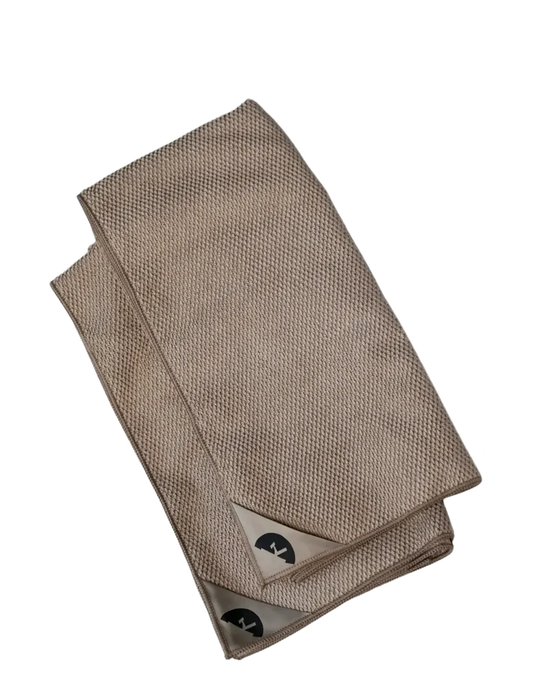 Klud Wafel Keukendoeken Latte 2 Stuks