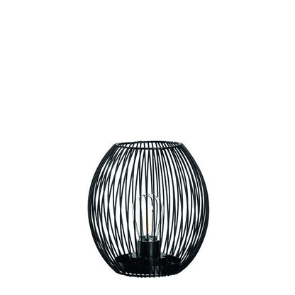 Leonardo Calamita Lantaarn Zwart 24 cm