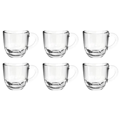 Leonardo Napoli Espresso Glas 80 ml 6 Stuks