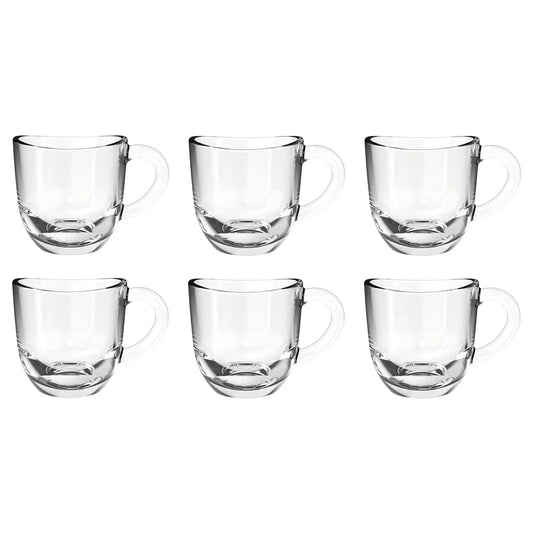 Leonardo Napoli Espresso Glas 80 ml 6 Stuks