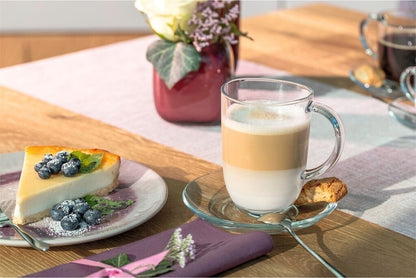 Leonardo Napoli Latte Macchiato Glas 380 ml 6 Stuks
