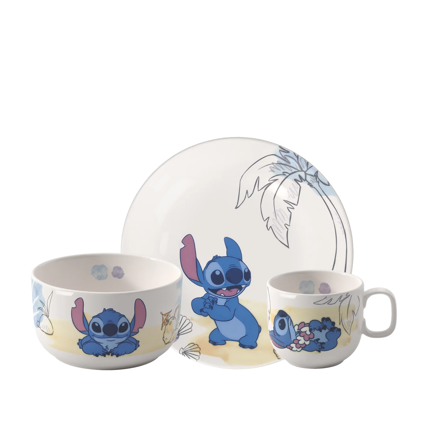 Villeroy & Boch Disney Stitch Kinderset 3-Delig