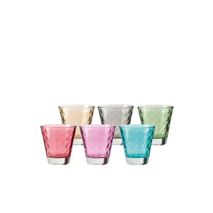 Leonardo Optic Glazen Assorti 220 ml 6 Stuks
