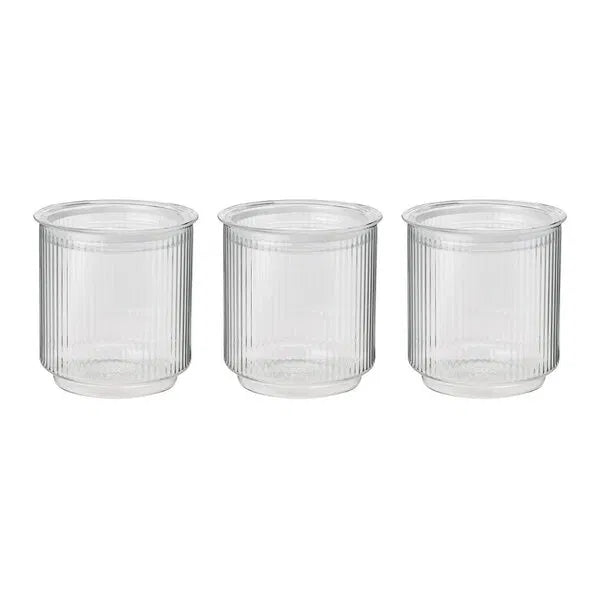 Stelton Pilastro Voorraadpot 0,6 L 3 Stuks