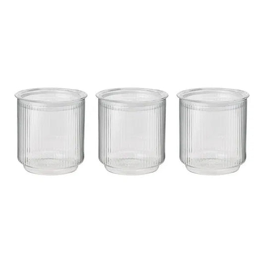 Stelton Pilastro Voorraadpot 0,6 L 3 Stuks