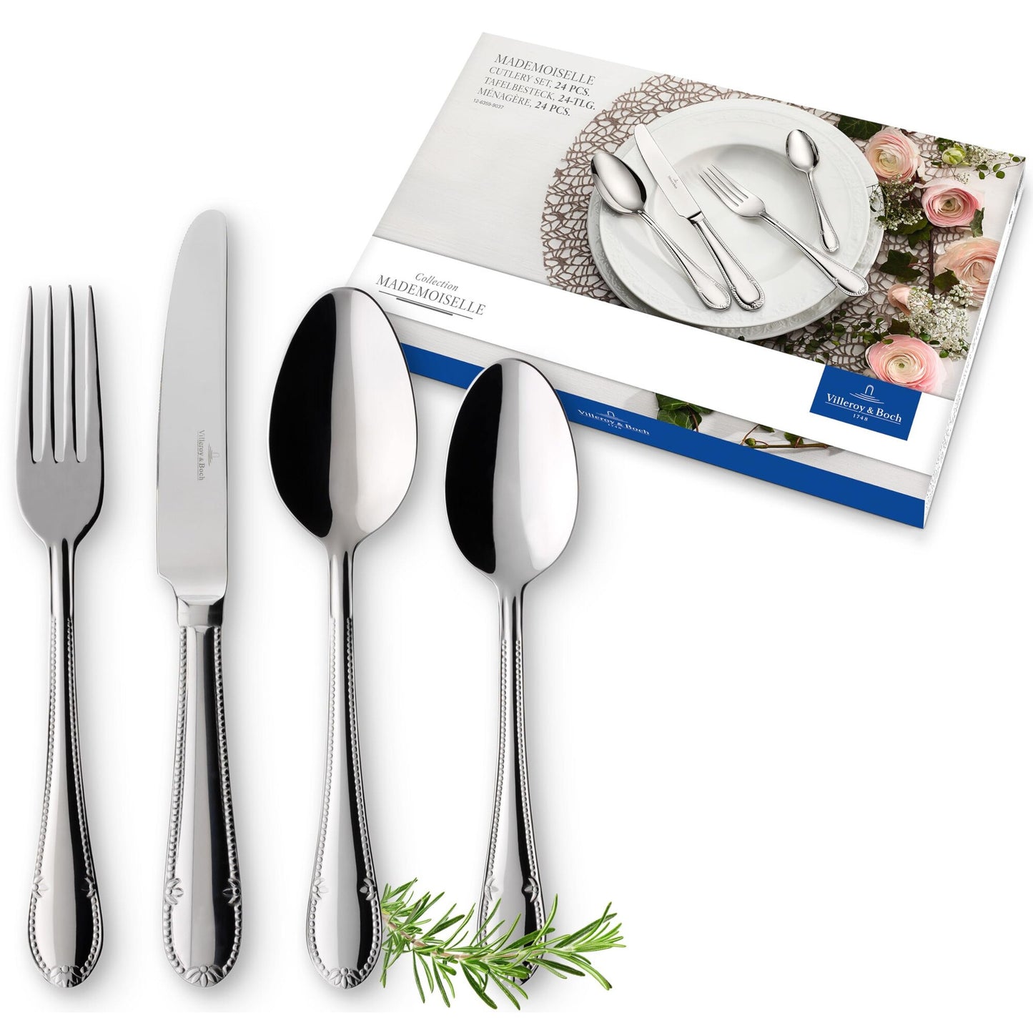 Villeroy & Boch Charles Bestekcassette 24-Delig