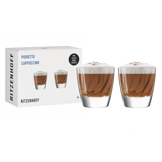 Ritzenhoff Pioretto Cappuccino Glas 2 Stuks