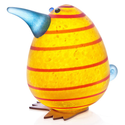 Borowski Kiwi Egg Glasobject Geel
