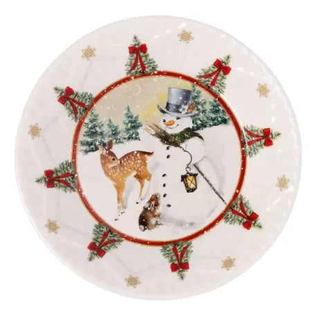 Villeroy & Boch Toy's Fantasy Schaal Sneeuwman 24 cm