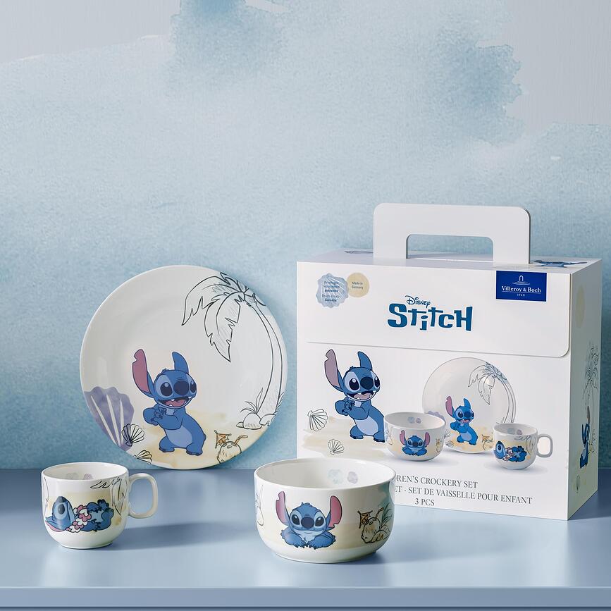 Villeroy & Boch Disney Stitch Kinderset 3-Delig