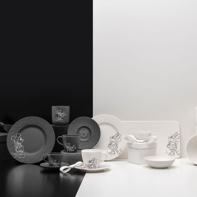 Villeroy & Boch Manufacture Rock Mickey Mouse Beker Set 2-Delig