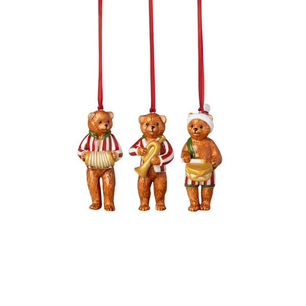 Villeroy & Boch Nostalgic Ornaments Teddybeertjes 3 Stuks
