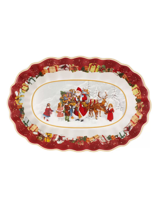 Villeroy & Boch Toy's Fantasy Schaal Ovaal Santa Kids