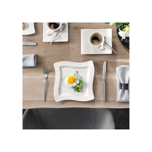 Villeroy & Boch New Wave Ontbijtbord Vierkant 24 cm