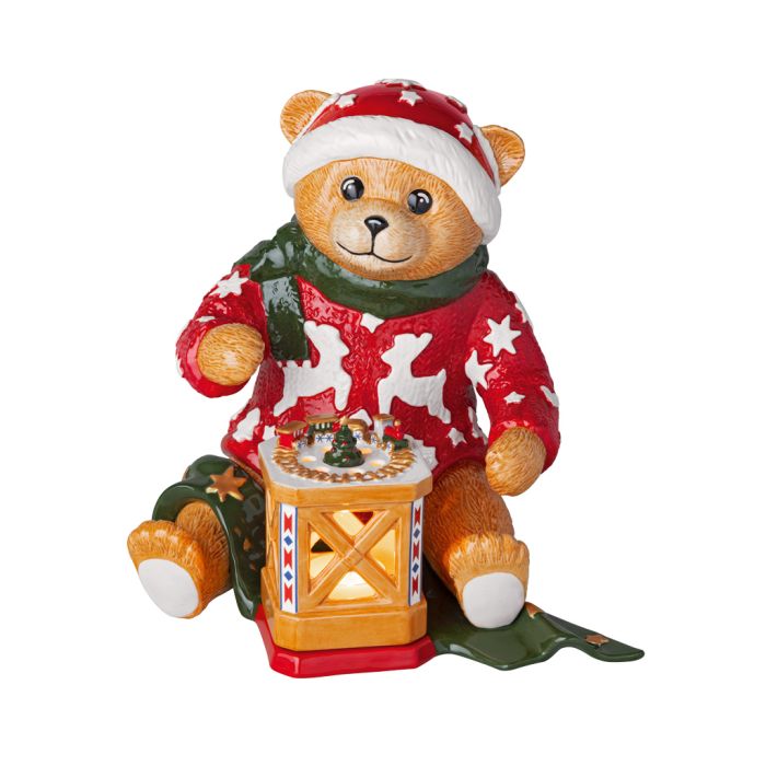 Villeroy & Boch Christmas Toy's Memory Teddybeer met Lamp